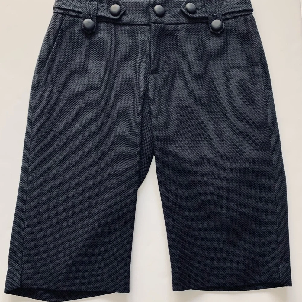 Pink Tartan Twill Bermuda Dressy Shorts- S…